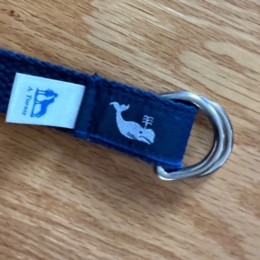 A. Tierney Kid's Whale D-Ring Belt (L)